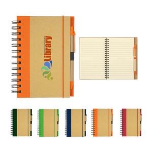 Jornikolor Eco-Inspired Hardcover Notebook & Pen