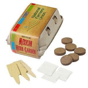 Grow Your Own Mexican Herb Garden Kit w/Seeds