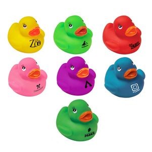 2" Colorful Rubber Ducks