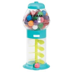 7.25" Assorted Color Mini Spiral Gumball Machine