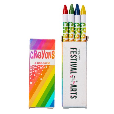 4 Count Crayon Pack