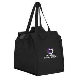 Non-Woven Grocery Cart Bag – With Cart Clamps (14"x10"x14")