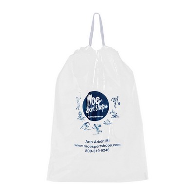 Poly-Draw Tape Plastic Bag (12"x15"x3")