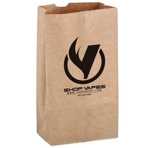 Natural Kraft Paper SOS Grocery Bag (Size 12 Lb.)