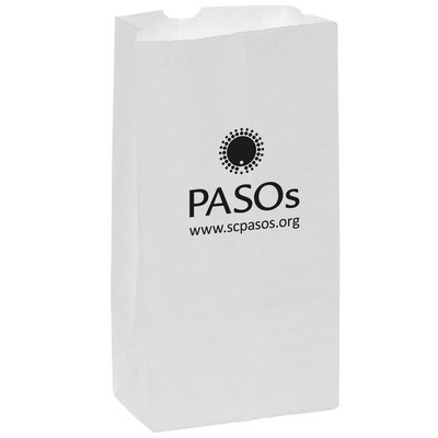 White Kraft Paper SOS Grocery Bag (Size 10 Lb.)