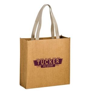 13 x 5 x 13 Lightweight Washable Paper Tote Bag with 21" Handles