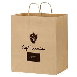 Natural Kraft Paper Carry-Out Bag (14 1/2"x9 1/2"x16 1/4")