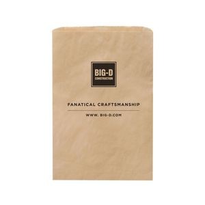 Natural Kraft Paper Merchandise Bag (12"x2 3/4"x18") - Flexo Ink