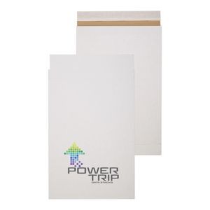 White Kraft Eco Mailer with full color digital print (10 1/2 x 16)