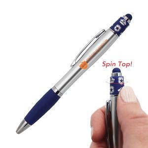 Police Spin Top Pen w/Stylus