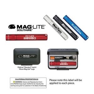 K3A Maglite® Solitaire Flashlight w/1 AAA Battery (Laser Engraved)