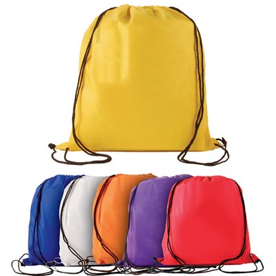 Non-Woven Tear Resistant Blank Drawstring Backpack