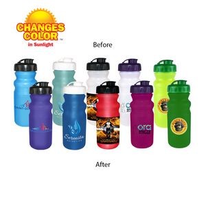 20 Oz. Sun Fun Cycle Bottle w/Flip Top Lid (Full Color Digital)