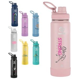 Takeya® 24 oz. Water Bottle with Actives Insulated Spout Lid™, Full Color Digital