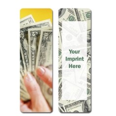Financial Stock Full Color Digital Printed Bookmark