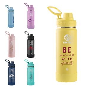Takeya® 18 oz. Water Bottle with Actives Insulated Spout Lid™