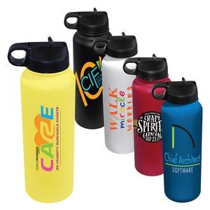 Memphis Sports Bottle with Straw Lid, Full Color Digital