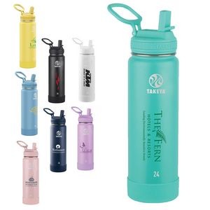 Takeya® 24 oz. Water Bottle with Actives Straw Lid™