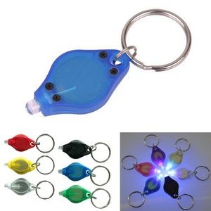 LED Keychain Mini Flashlight ( Diamond shape)