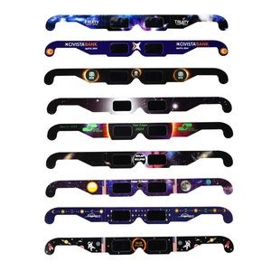 Full Color Custom Solar Eclipse Glasses