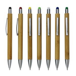 Bamboo Stylus Ballpoint Pen