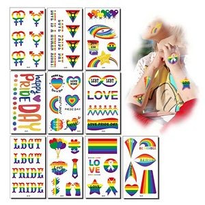 Rainbow Tattoo Stickers