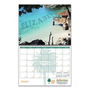 Reflections Wire-bound 14-Month/13-Photo Wall Calendar