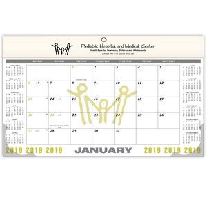 "CMP" Classic Memo Planner, White Header with Foil Imprint