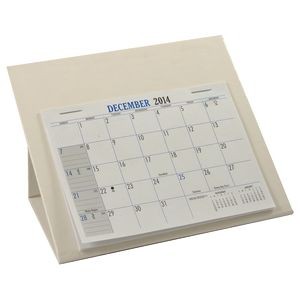 RQ Deskretary® Desk Calendar w/Organizer Base, Nordic White