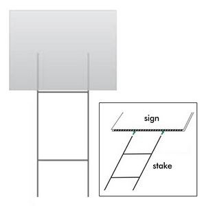 "H-Frame" Stake for Yard Sign