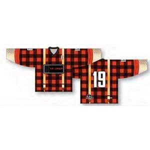 Classic Cut Hockey Jersey w/Allover Custom Design