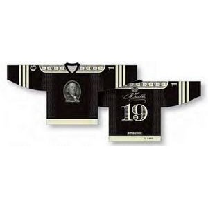 Classic Cut Custom Hockey Jersey w/3 Stripes On Sleeves