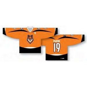 Classic Cut Hockey Jersey w/Wing Lines On Sleeves