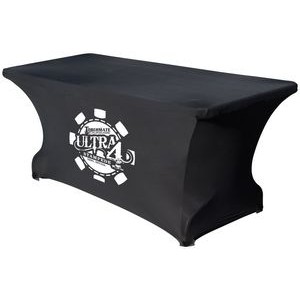 8' Spandex Table Cover (1 Color Print)
