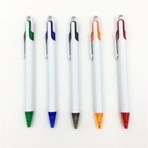 Plastic ballpoint Pen with color trim
