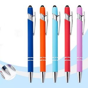 Cute Design Metal Ballpoint Pen With Touch End