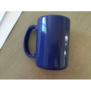 16 Oz. Glaze Coffee Mugs w/C Handle