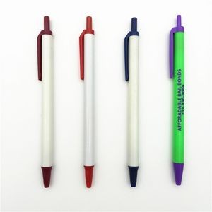 Plastic Ballpoint Simple Pen