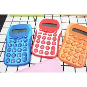 Colorful Hand Or Pocket Calculator