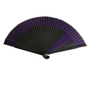 Paint Black tone Folding Hand Fan