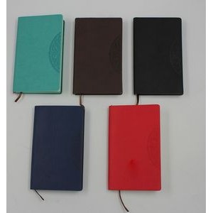 Color changing PU cover pocket notebook with string