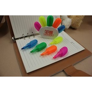 Finger Shape 5 Colors Highlighter