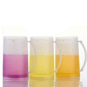 Double layer Freezable cooler cup