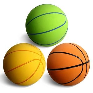 Mini Rubber Basketball Sports Toy Kids Soft Squeeze Fidget Toy