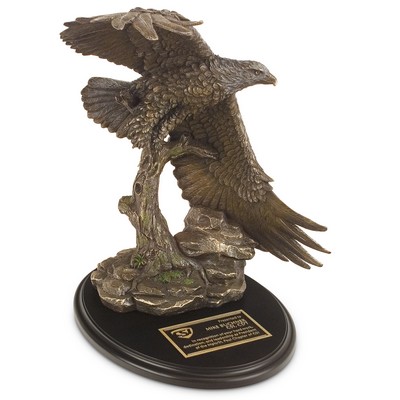 Magnificent Eagle Statue with Base