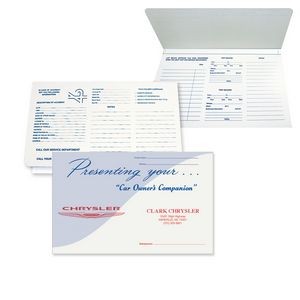 Auto Blue Wave Standard Design Document Folder (9 7/8