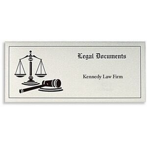 Legal Documents Wallet Style Document Folder with Imprint PMS Printed (10-1/4" x 4-1/2")