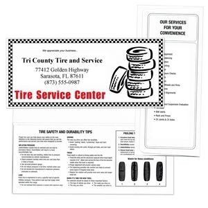 Tire Center Document Wallet Folder (10 1/4"x4 1/2")