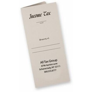 Income Tax Document Folder (4-1/2" x 10-1/4")