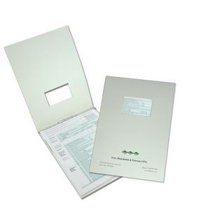 PMS Printed Letter Size Capacity 2 Piece Cover with Top Slits for Fasteners (9" x 11-1/4")